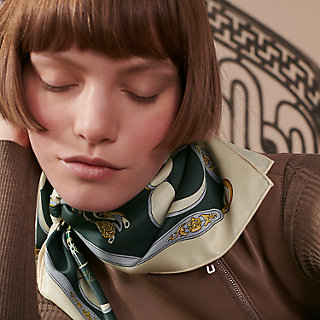 【HERMES】ヴィンテージ感☆スカーフ Carr 70 Palonniers 送料込 Palonniers scarf 70 | Hermès Mainland China